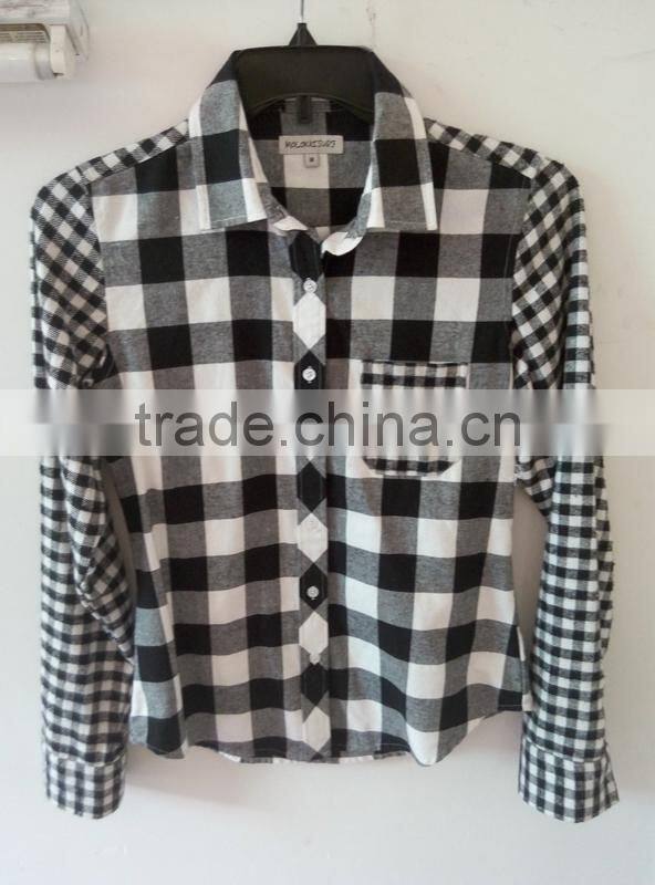 mens shirt pocket style plaid shirt designer check shirts for men