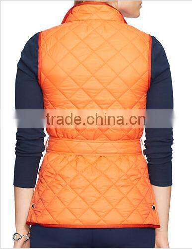 Plus Quilted Nylon Vest