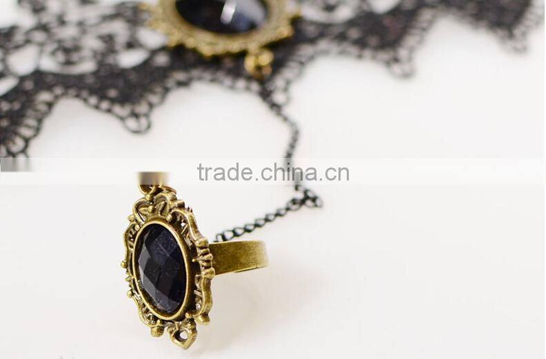 European antique palace lace bracelets new fashion girls ring bracelets sets