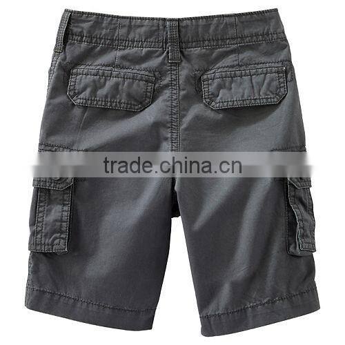 2016 new custom mens cargo shorts khaki and blue shorts