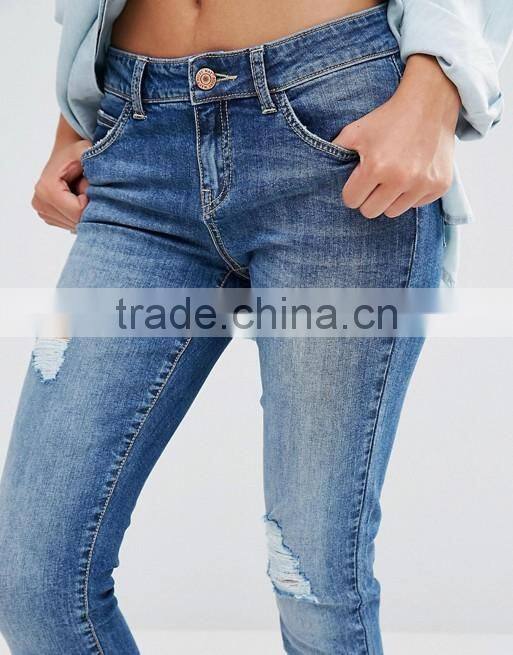 women new model jeans pent style jeans manufacturers china