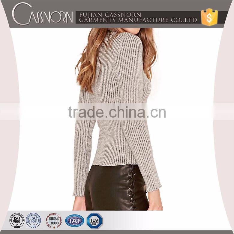 custom fashion women knitted sweaters