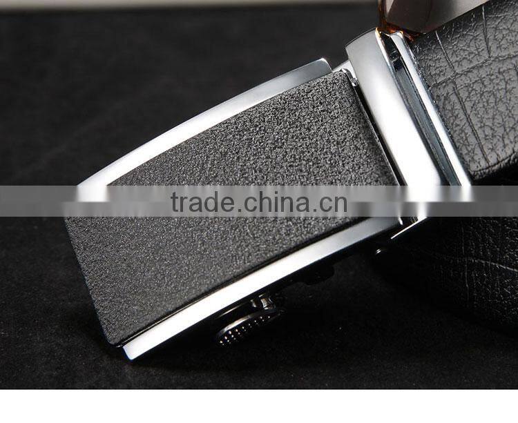 100% Cowhide Genuine Leather Belts For Men Brand Strap Male Buckle Fancy Belts