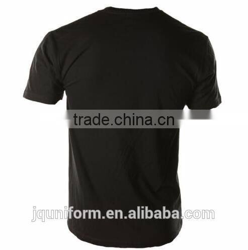 Manufacturer Custom Logo Print Black T Shirt Jersey style t shirt Men / Custom style t shirt