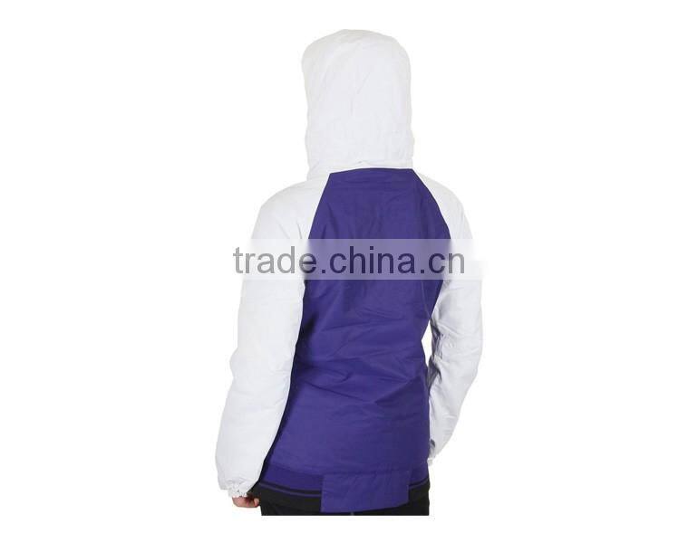 AD3106 women spring autumn wind breaker hooded jacket