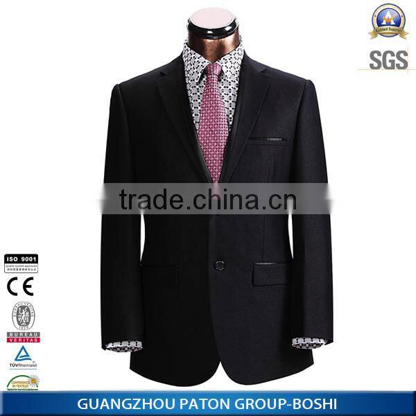 Elegent Design men business suit of men stylish black suit