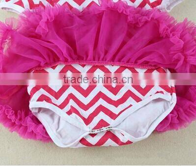 Baby Summer Clothes Chevron Baby Girl Romper Dress
