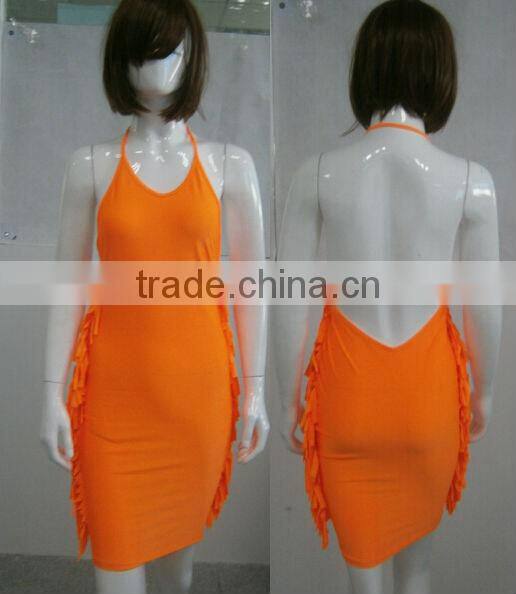 2016 New Sexy Women Ladies Bodycon Short Sleeve Evening Party dress