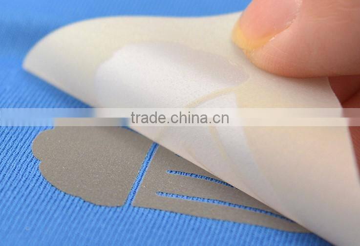 heat-transfer relfective refective logos be heated on T-shirt