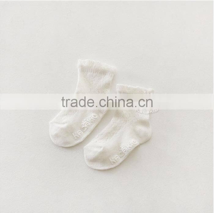cute baby cotton socks, silicone print baby socks