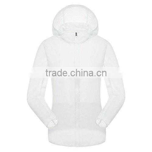 Unsex Summer Wear Sun UV Protective Clothing Thin Shirt Breathable Cool Beach Coat Outdoor sun-protective clothing