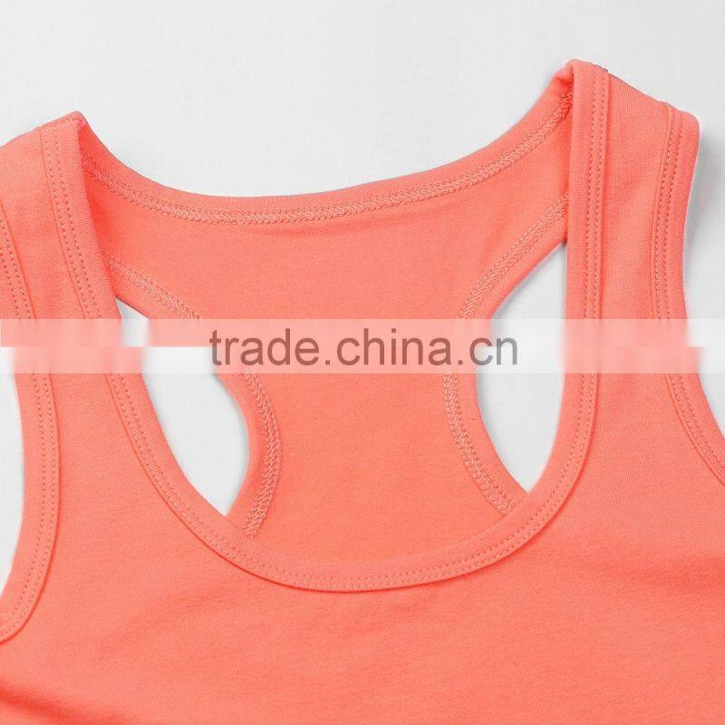 custom cotton/polyester traning running gym unisex singlet
