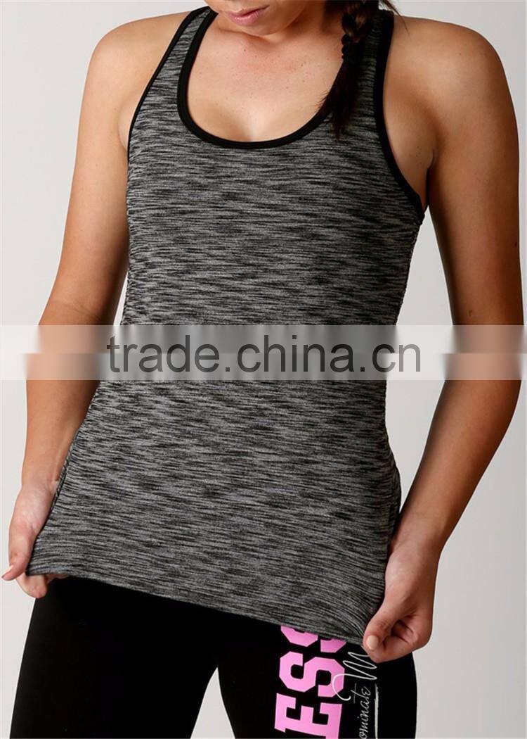 2016 Guangzhou Shandao Summer 100% Bmaboo Fiber Casual Printed Ladies Spaghetti Strap Top