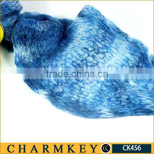 2013 new fancy metallic yarn for knitting hand acrylic knitting yarn hot sale