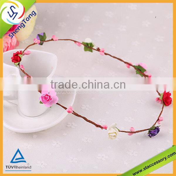 Vines Flowers Hair Hoop Lasted Hairband Design