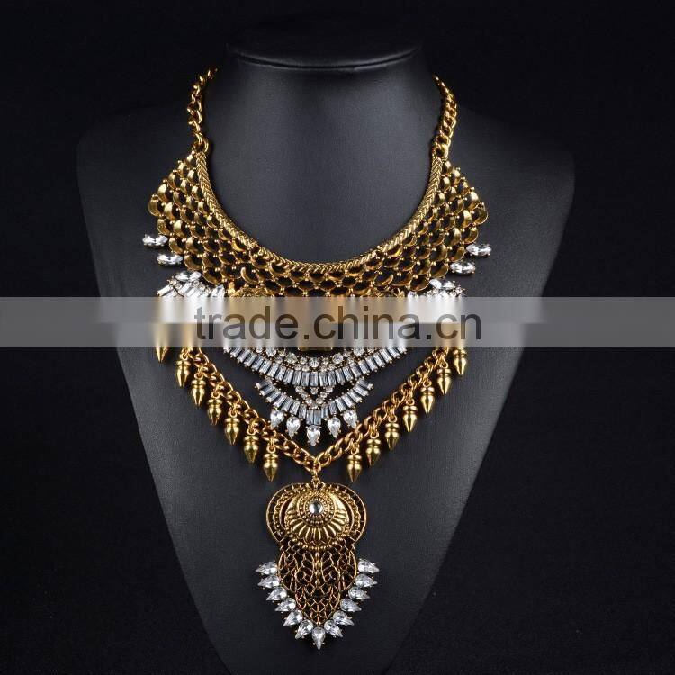 Unique fashion design beautiful lotus flower pendant necklace sliver plated