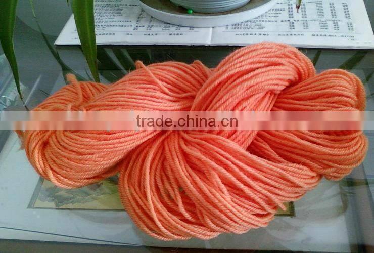 100% Acrylic yarn in NM28/2, 32/2, 36/2 raw white by hanks