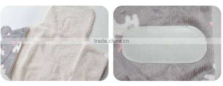 Comfortable Printed Fleece Blanket Baby Sleeping Bag