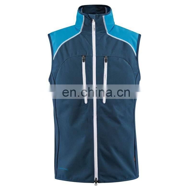 winter fashion custom mens softshell vest- 6 Years Alibaba Experience