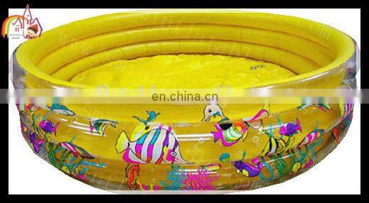 Durable plastic inflatable baby swimming pool/children's inflatable swimming pool