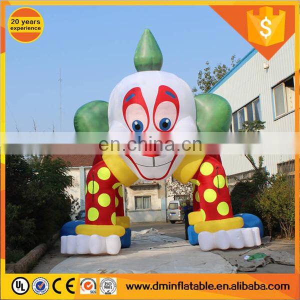Giant event decor inflatable clown arch C-437