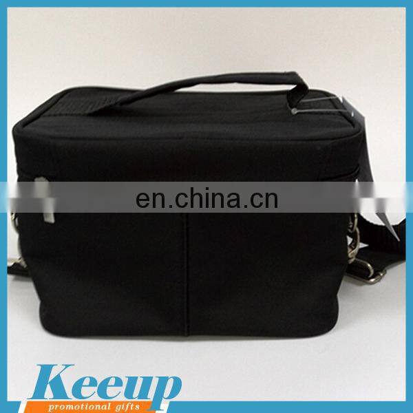 High quality custom cheap promotional round non-woven portable mini 1pack cooler bag