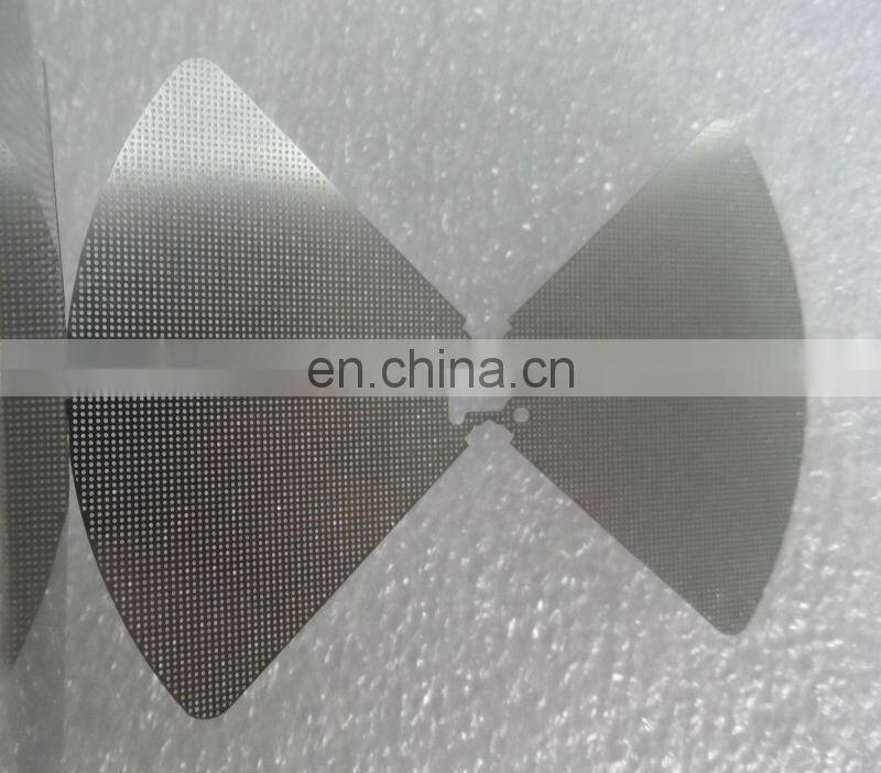 Etching stainless steel mesh cone gauze water systems elements filters