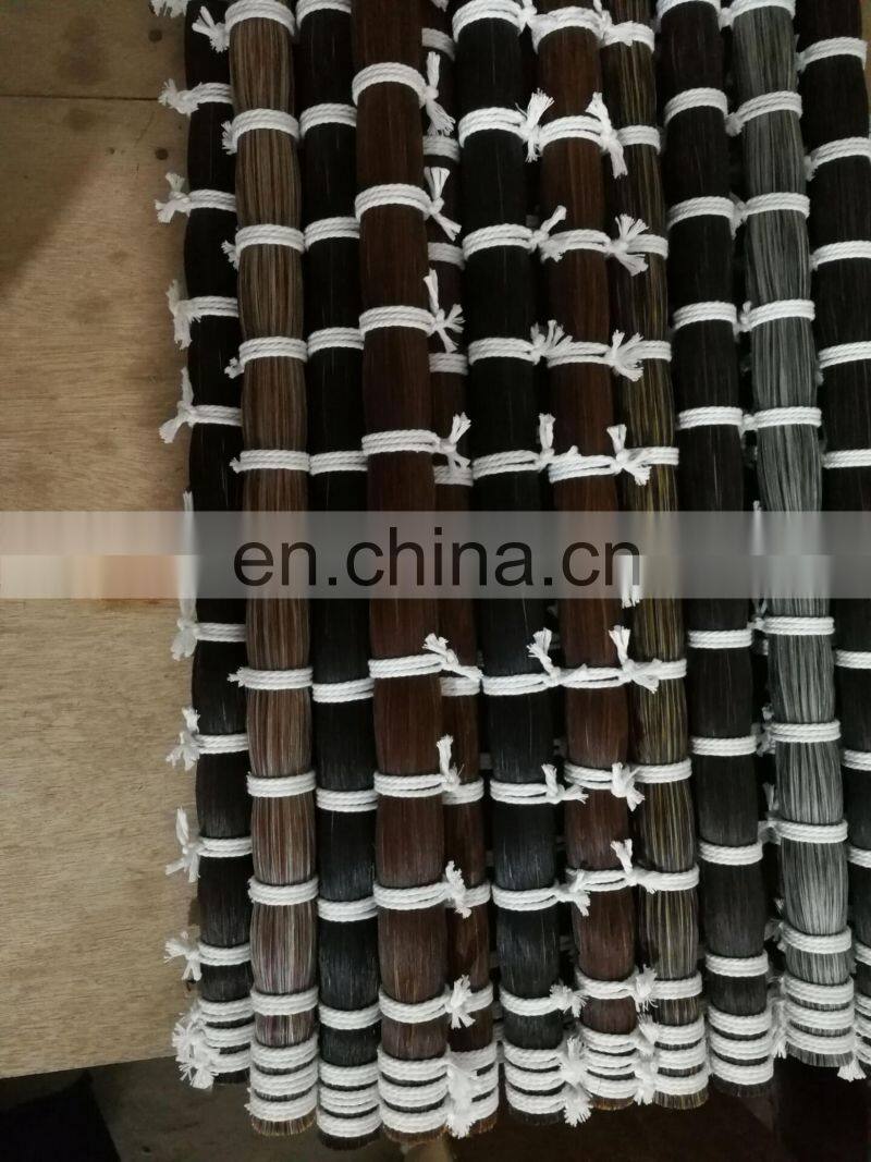 natural horse hair /light flaxen horse tail hair/colorful horse tail hair
