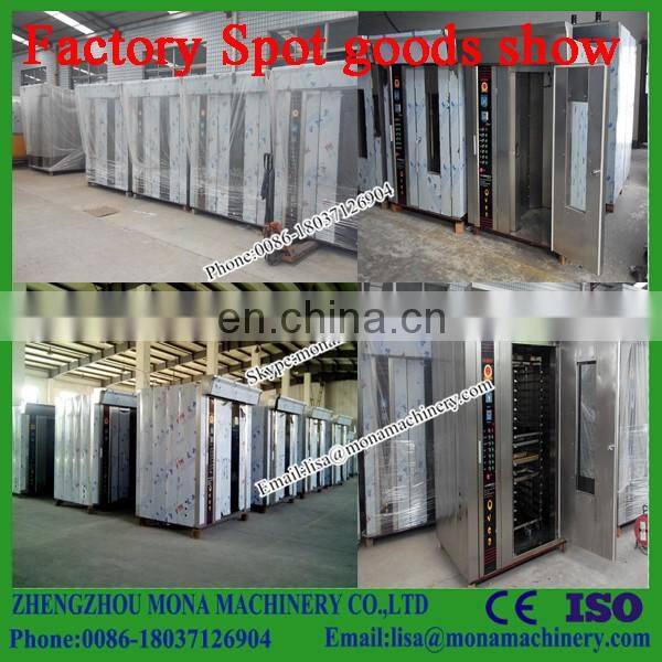 Electric power Rotary Rack Oven / Rotary Oven For Bread Bakery