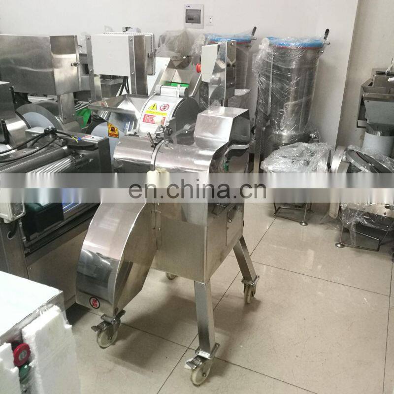 Commercial Stainless Steel Lemon Pumpkin Slicer Apple Cube Chinese Yam Cutting Machine Fruit And Vegetable Cutter