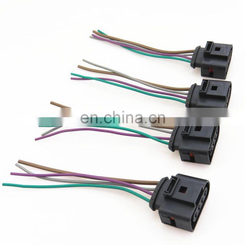 Ignition Coils Plug Harness Connector For VW Passat B5 Seat 1J0973724 1J0998724