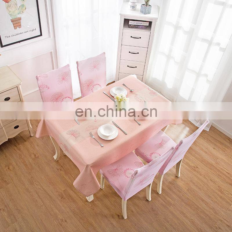 water resistant flower table cloth kitchen dining table rectangular party table covers home decoration christmas ornement