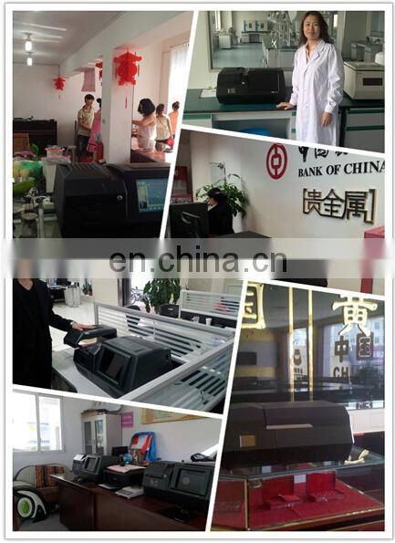 America technology gold carat testing machine for jewelry field FCC,CE ,RoHS approved.
