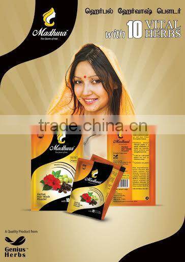 Quality Madhura Hair Wash Powder For Bulk Traders