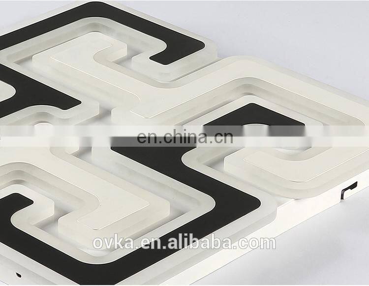 Simple household acrylic led ceiling light