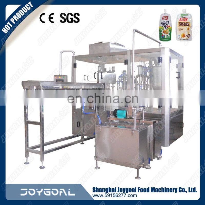 spout pouch filling and capping machine