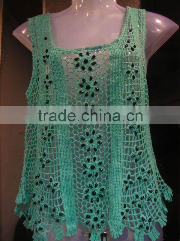 HAND EMBROIDERED BLOUSE FOR LADIES OF 2012