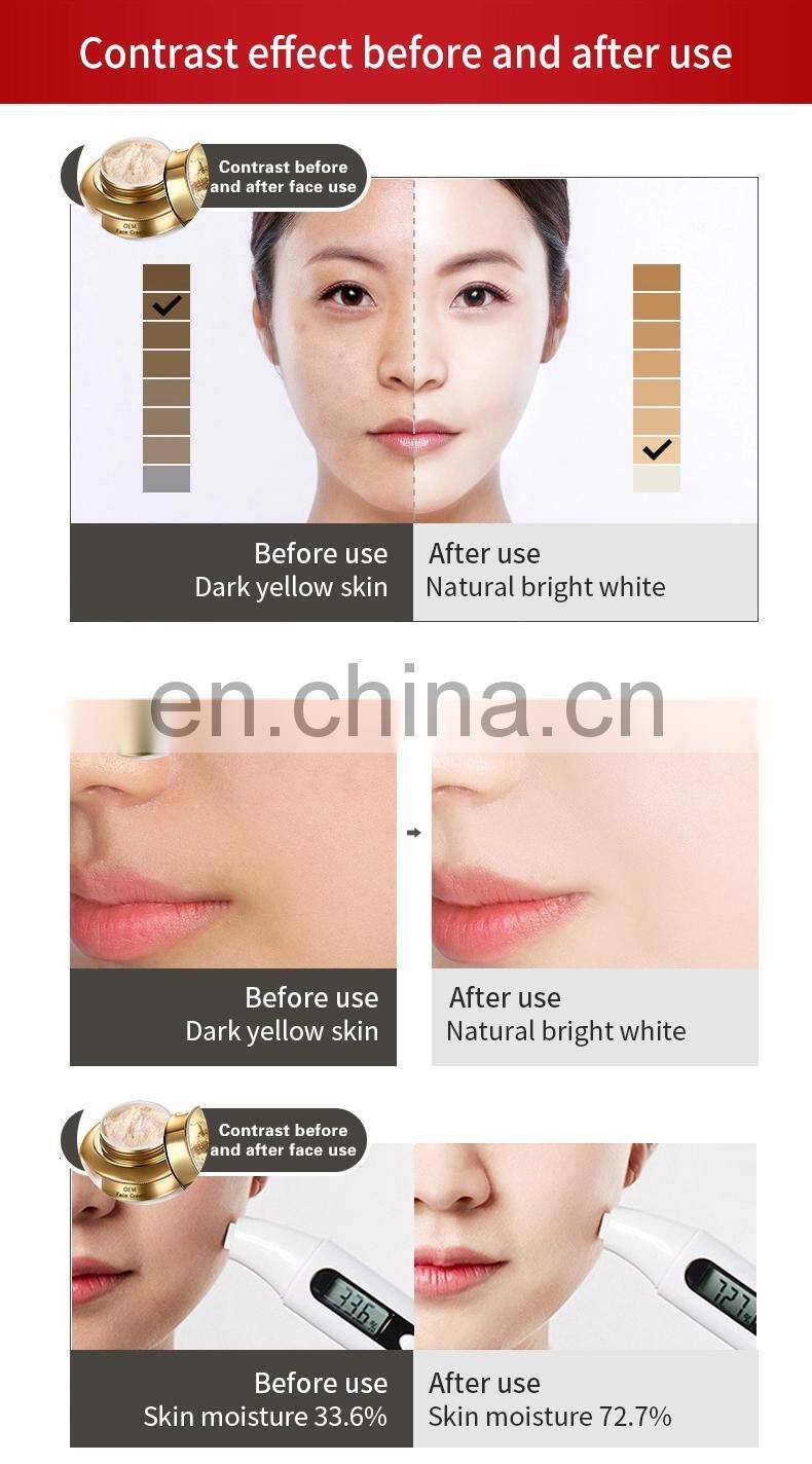 Cosmeceutical OEM Herbal Facial Cream Placenta Cream For Beauty Face