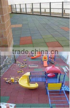 Pin hole Rubber Tile for kindergarten