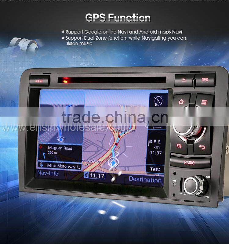 Erisin ES2027A 7" HD Quad Core Capacitive Android 4.4.4 Auto Radio GPS Car DVD for A3 S3 RS3 RNSE-PU