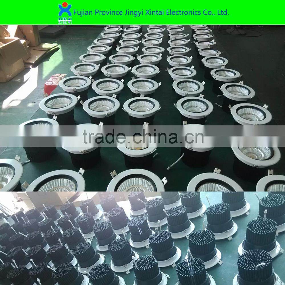 Recessed COB LED Downlights angle adjustable 20W