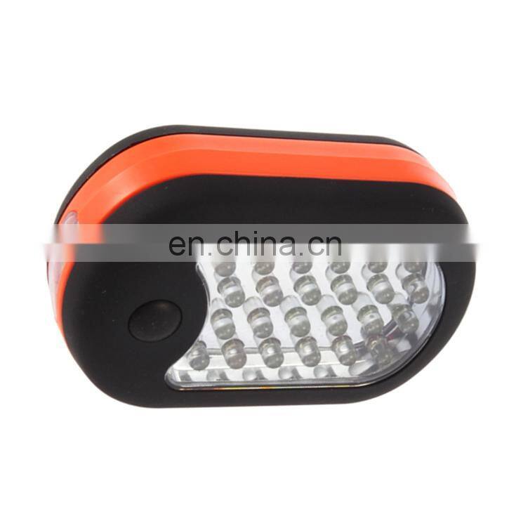 24+3 LED White Working Magnetic Hook Hanging Camping Led Flashlight Camp Light