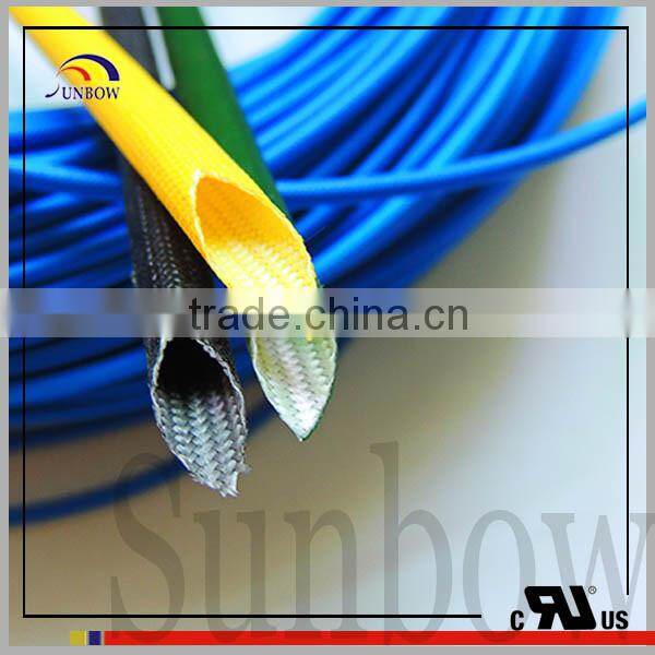 1500V Flexible silicone Glassfiber insulation sleeving For electrical components #SB-SGS-15
