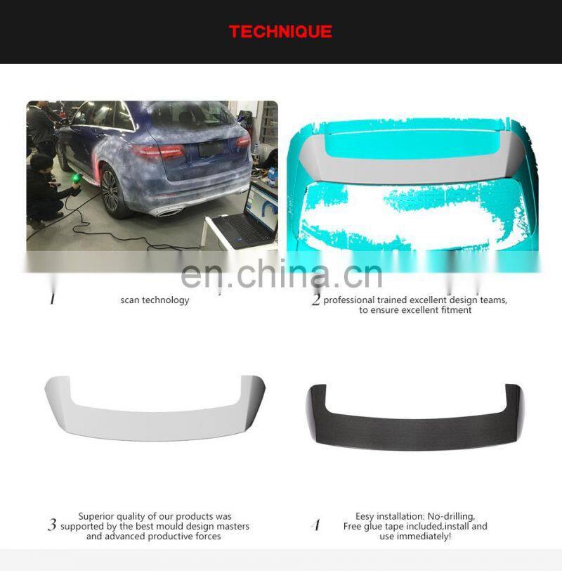 Popular Real Hit Carbon Fiber Rear Window Roof Spoiler for BMW X5 G05 Sport Utility 4-Door 2019-2020