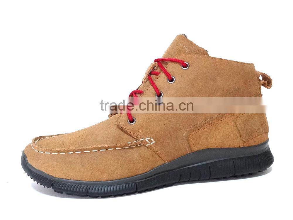 Classic Suede Leather modern gentleman Casual Boots
