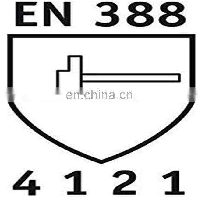 En388 4131 White Black Guantes de Trabajo Palm Coated Nylon PU Gloves Polyurethane Palm Fit Safety Glove Work Gloves