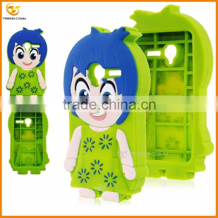 new fashion cute little girls silicon soft case for alcatel one touch pixi 3 3.5