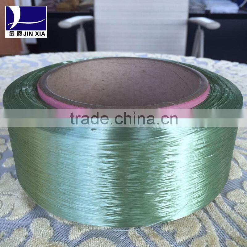 Dope dyed yarn of polyester FDY