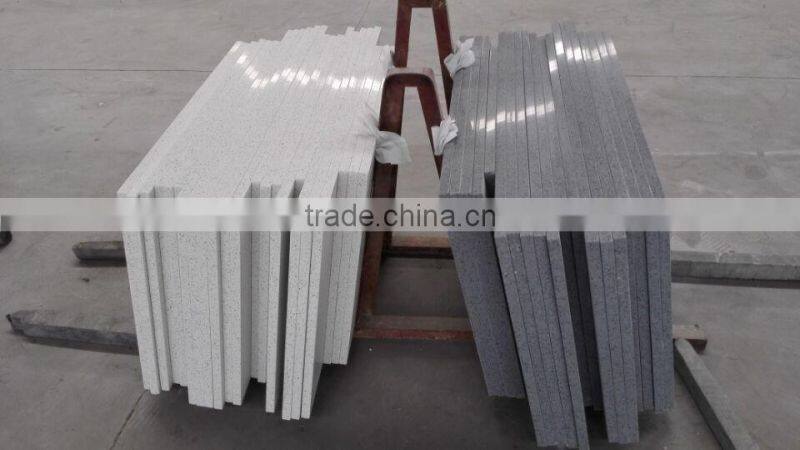 Hotel Quartz Vanity Top with Rectangle Sink Cut-out