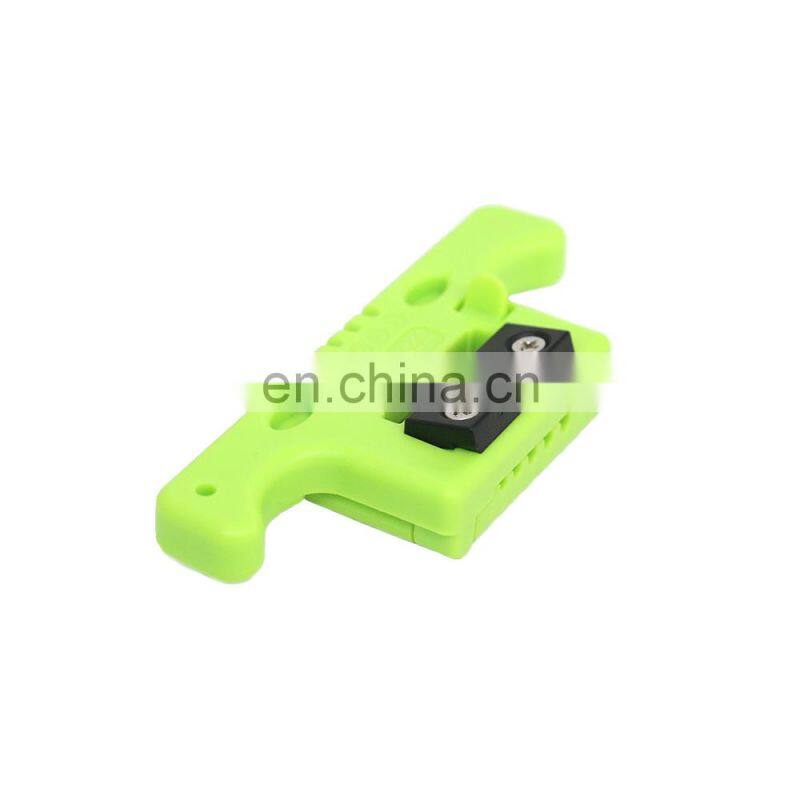 MT-8910-3 cable slitter longitudinal center pipe stripping tool mini small green cable slitter
